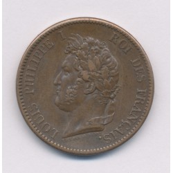 Guadeloupe - 5 Centimes 1839 - Louis Philippe I - TTB