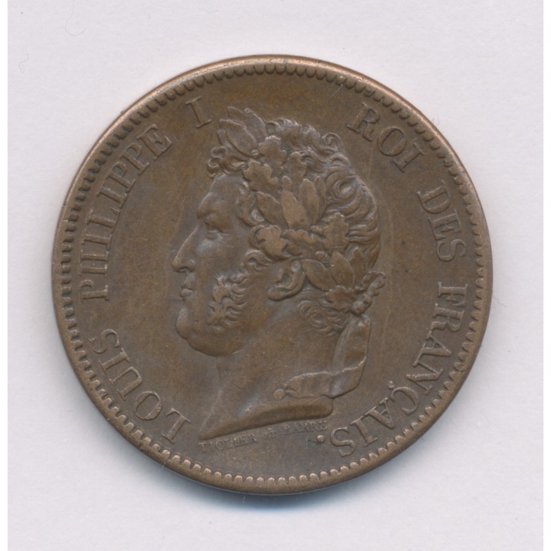 Guadeloupe - 5 Centimes 1839 - Louis Philippe I - TTB