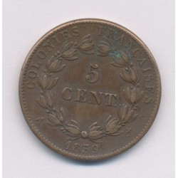 Guadeloupe - 5 Centimes 1839 - Louis Philippe I - TTB 2