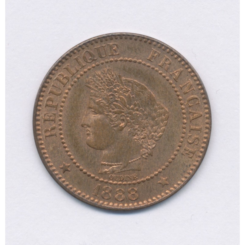2 centimes Cérès - 1888 A Paris - SPL