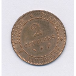 2 centimes Cérès - 1888 A Paris - SPL 2