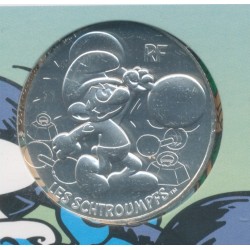10 Euro 2020 - Le Schtroumpf costaud - N°7 - argent 2