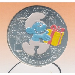 10 Euro 2020 - Le Schtroumpf farceur - N°12 - argent 2
