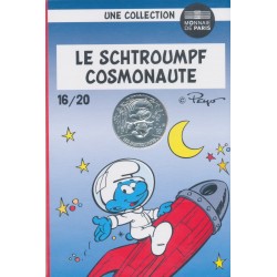 10 Euro 2020 - Le Schtroumpf cosmonaute - N°16 - argent