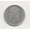 50 centimes Napoléon III - 1856 A Paris - Tête nue