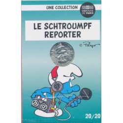 10 Euro 2020 - Le Schtroumpf reporter - N°20 - argent