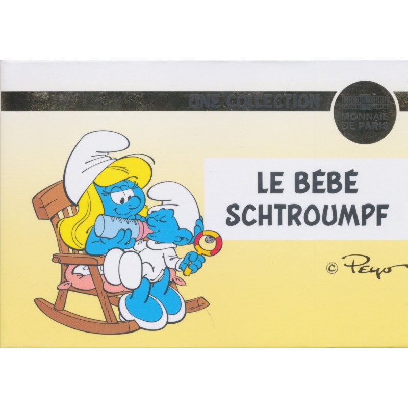 50 Euro 2020 - Le bébé Schtroumpf - argent