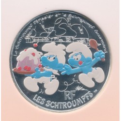 50 Euro 2020 - Le Schtroumpf gourmand - argent
