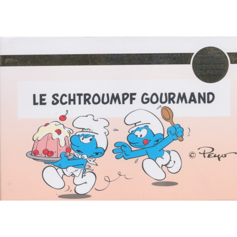50 Euro 2020 - Le Schtroumpf gourmand - argent