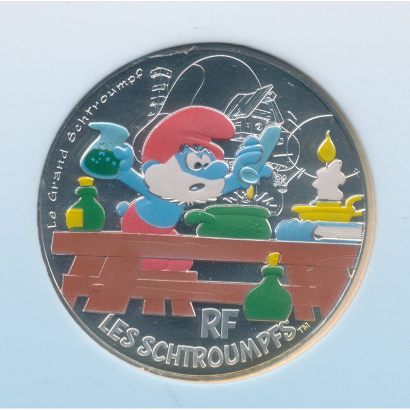 50 Euro 2020 - Le Grand Schtroumpf - argent