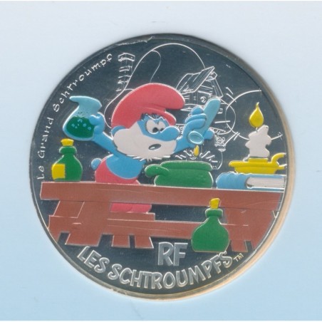 50 Euro 2020 - Le Grand Schtroumpf - argent