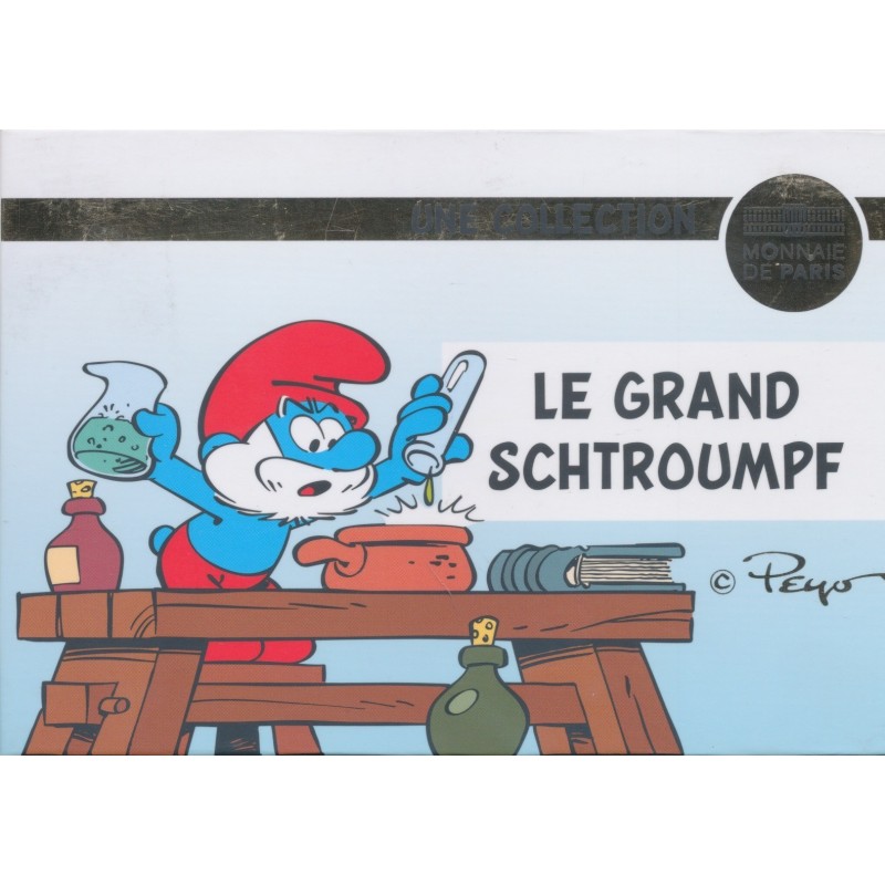 50 Euro 2020 - Le Grand Schtroumpf - argent