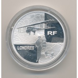 1 1/2 Euro - Grands express aériens - 2004 - argent BE