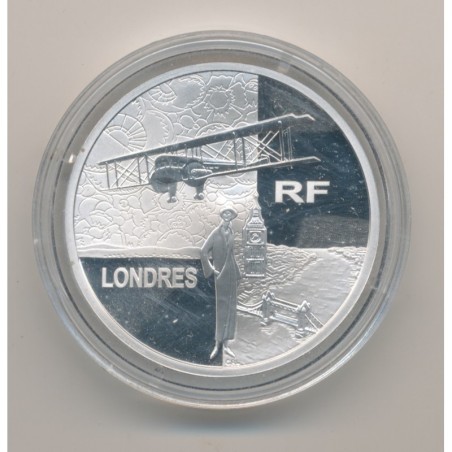 1 1/2 Euro - Grands express aériens - 2004 - argent BE