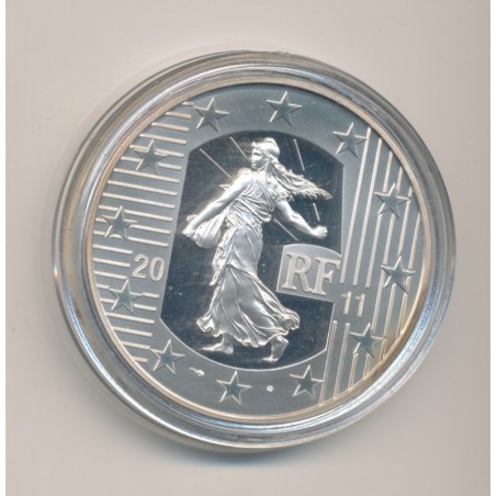 10 Euro 2011 - Semeuse - 10 ans du starter kit - argent