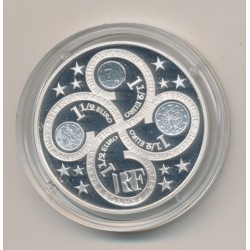1 1/2 Euro - Europa - argent BE - 2003 2