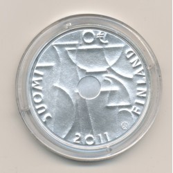 10 Euro 2011 - Kaj Franck - argent - 5.000 ex - Neuf 2