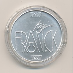 10 Euro 2011 - Kaj Franck - argent - 5.000 ex - Neuf