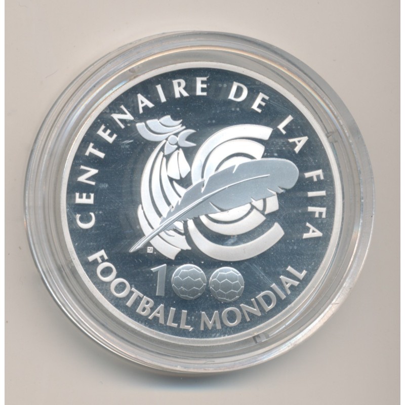 1 1/2 Euro - Centenaire de la FIFA - argent BE - 2004