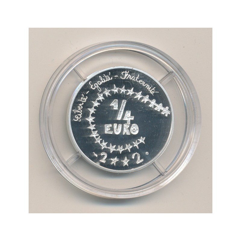 1/4 Euro des enfants - 2002 - argent