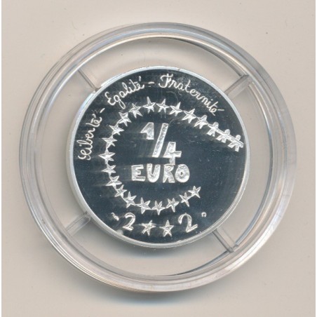 1/4 Euro des enfants - 2002 - argent