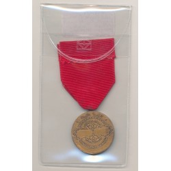 Liban - Ordre mérite Libanais - 3e Type légende en arabe - 4e classe - bronze - poinçon tranche - ordonnance 2