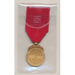 Liban - Ordre mérite Libanais - 3e Type légende en arabe - 1ère classe - bronze - ordonnance 2
