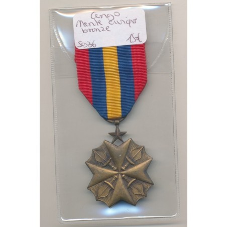 Congo - Mérite Civique bronze - bronze - ordonnance
