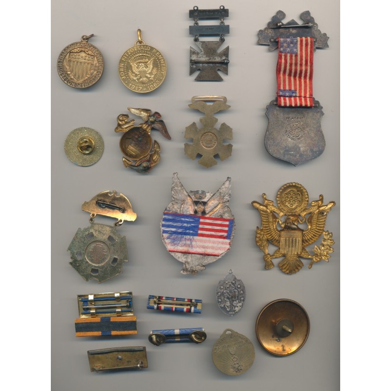 Etats-Unis - Lot Divers Badges et Insignes US