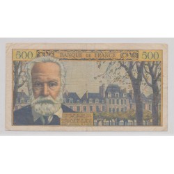 500 Francs Victor Hugo - 4.03.1954 - Y.14 - TB+ 2