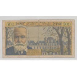 500 Francs Victor Hugo - 6.01.1955 - M.54 - TB 2