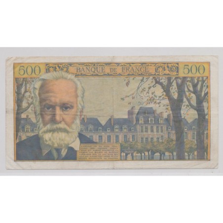 500 Francs Victor Hugo - 6.02.1958 - H.91 - TB+
