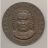 Médaille - Jean-Sébastien Bach - Le concerto - Bronze - 68mm - TTB+
