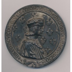 Médaille - Mariage Louis XII et Anne de Bretagne - refrappe - argent 200g - 71mm - SUP 2