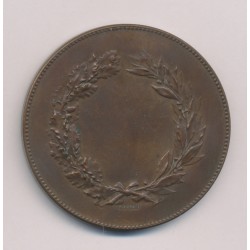 Médaille - Marianne - République Française - bronze - 51mm - TTB+ 2