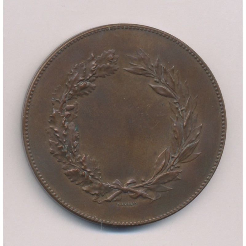 Médaille - Marianne - République Française - bronze - 51mm - TTB+