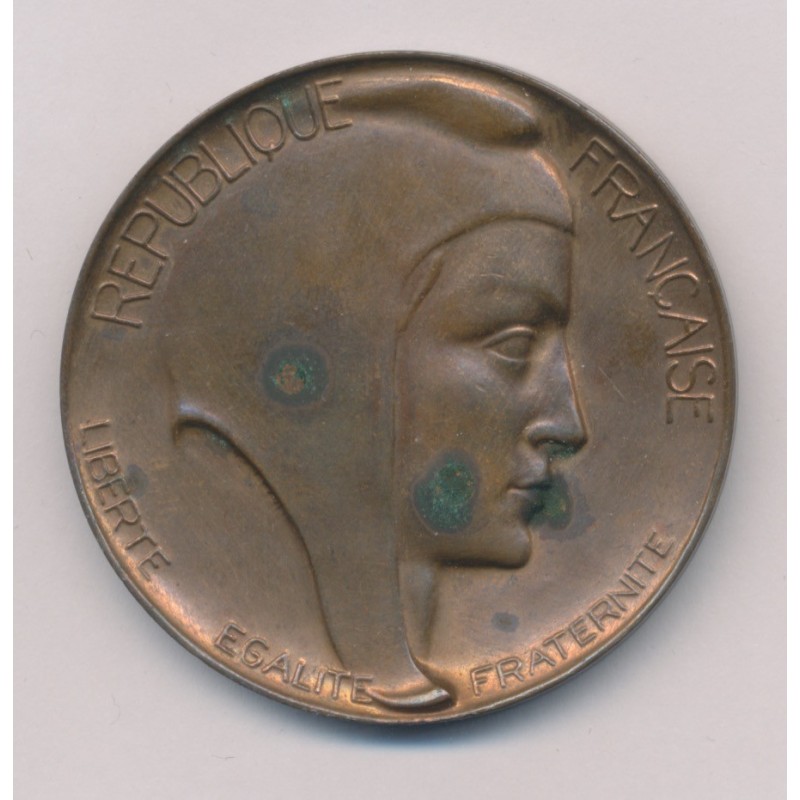Médaille - République Française - Député - bronze - 50mm - TTB