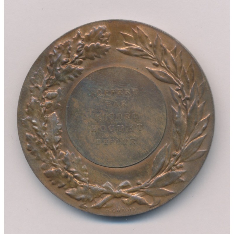 Médaille - République Française - Député - bronze - 50mm - TTB