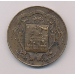 Médaille - Syndicat de l'épicerie Française - 1926 - bronze - 41mm - TTB