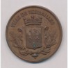 Médaille - Ville de Versailles - Cinquantenaire 1884 - bronze 43mm - SUP