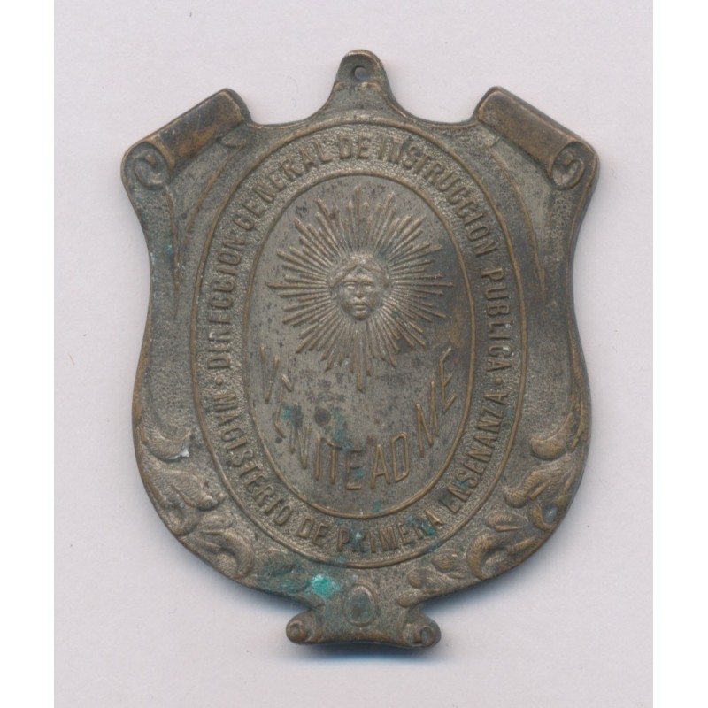 Plaquette - Alfonso XII ) Minis