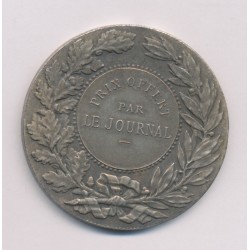 Médaille - Prix offert par le journal - bronze 46mm - TB/TTB 2