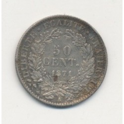 50 centimes Cérès - 1871 A Paris 2