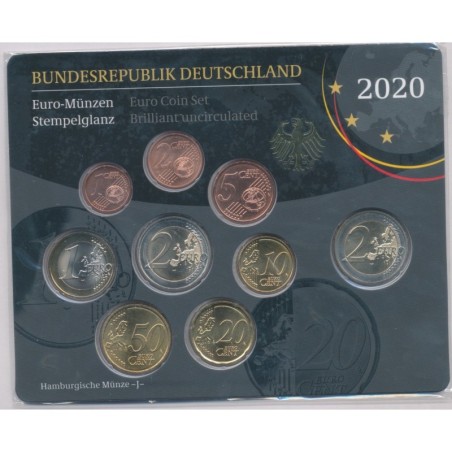 Coffret BU Allemagne 2020 - Lettre J