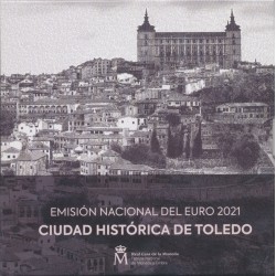 Coffret BU Espagne - 2021 - 8 Pièces + 2 euro commémorative