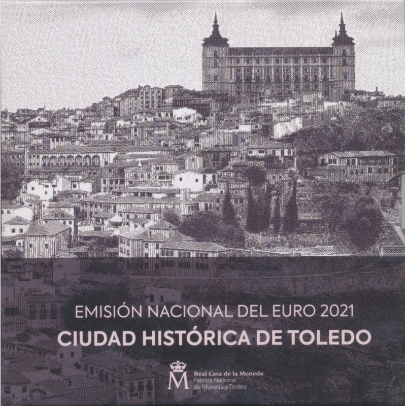 Coffret BU Espagne - 2021 - 8 Pièces + 2 euro commémorative
