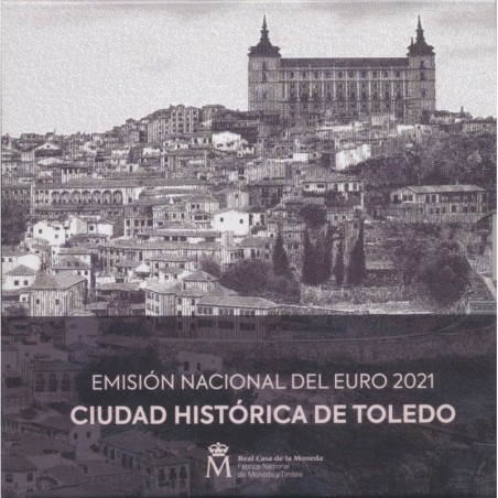 Coffret BU Espagne - 2021 - 8 Pièces + 2 euro commémorative