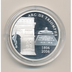 1,5 Euro 2006 - Arc de triomphe - argent Belle Epreuve