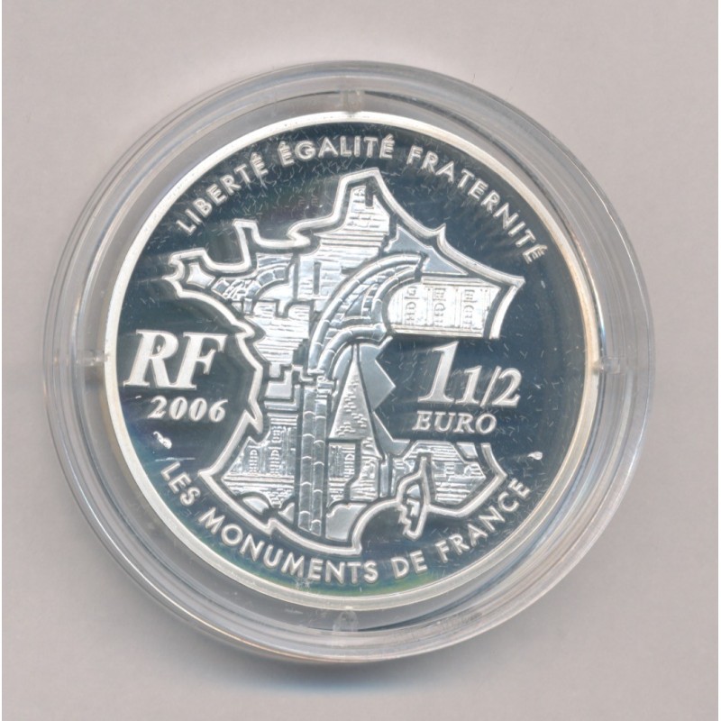 1,5 Euro 2006 - Arc de triomphe - argent Belle Epreuve