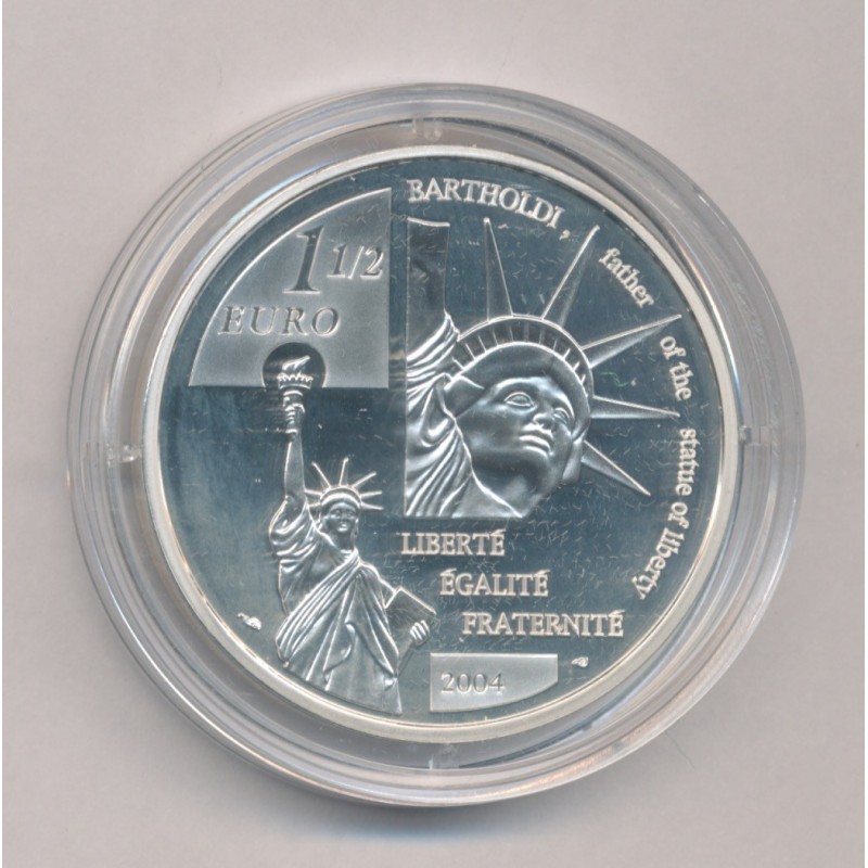 1,5 Euro 2004 - Bartholdi - argent Belle Epreuve